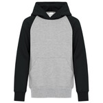 ATC EVERYDAY FLEECE TWO TONE HOODED YOUTH SWEATSHIRT.