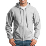 Full Zip Hooded Sweatshirt Template